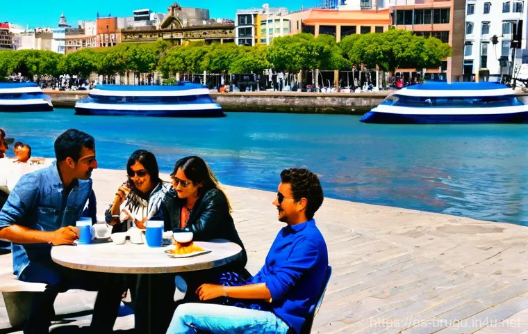 우루과이에서 살기 좋은 아파트 - **Vibrant Montevideo Urban Life:** A lively scene capturing the modern and sophisticated atmosphere ...